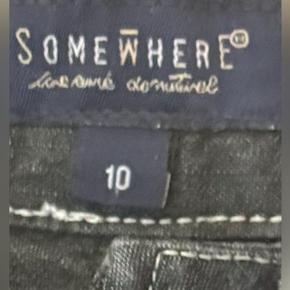 SOMEWHERE denim skirt - Size 10 - Picture 2 of 10